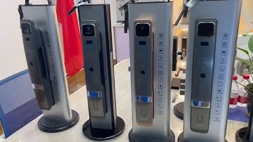 3d face recognition smart door lock with camera or without work with Tuya smart wifi