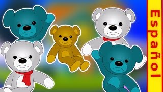 Diez En La Cama | De dibujos animados para los niños | video educativo | Compilación