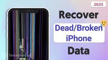 How to Recover Data from Dead or Broken iPhone - 2025 iPhone Data Recovery (iOS 18/iOS 17)