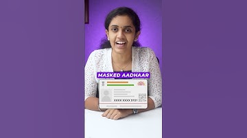 What is masked Aadhar card? How to download masked Aadhar card #malayalam #tipsandtricks