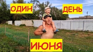 ОДИН ДЕНЬ ИЮНЯ / Деревенские будни / Началась горячая пора / Один день в деревне