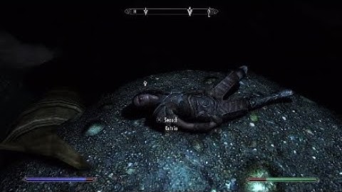 Katria‘s Reaction When You Take Her Armour Of Her Body #Skyrim #Elderscrolls #Bethesda