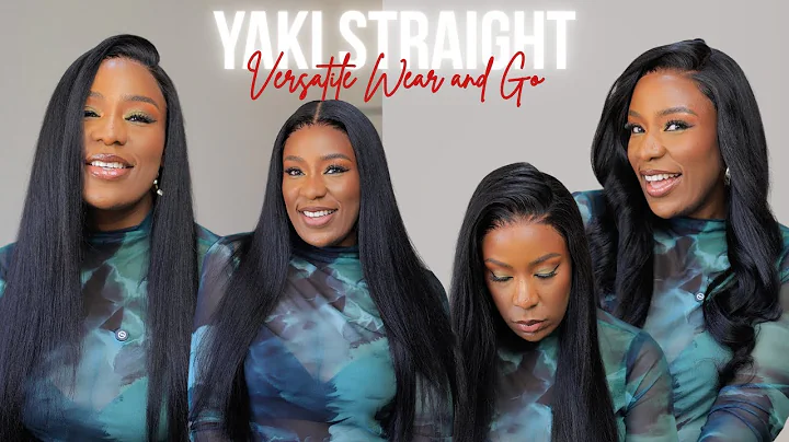 MY FAVE! *NEW* No Slip Glueless Drawstring  Pre-everything 7x5 Yaki Straight with ft Klaiyi Hair