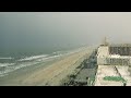 Massive Storms pass through Daytona Beach Florida ahead of Hurricane Hermine Time Lapse