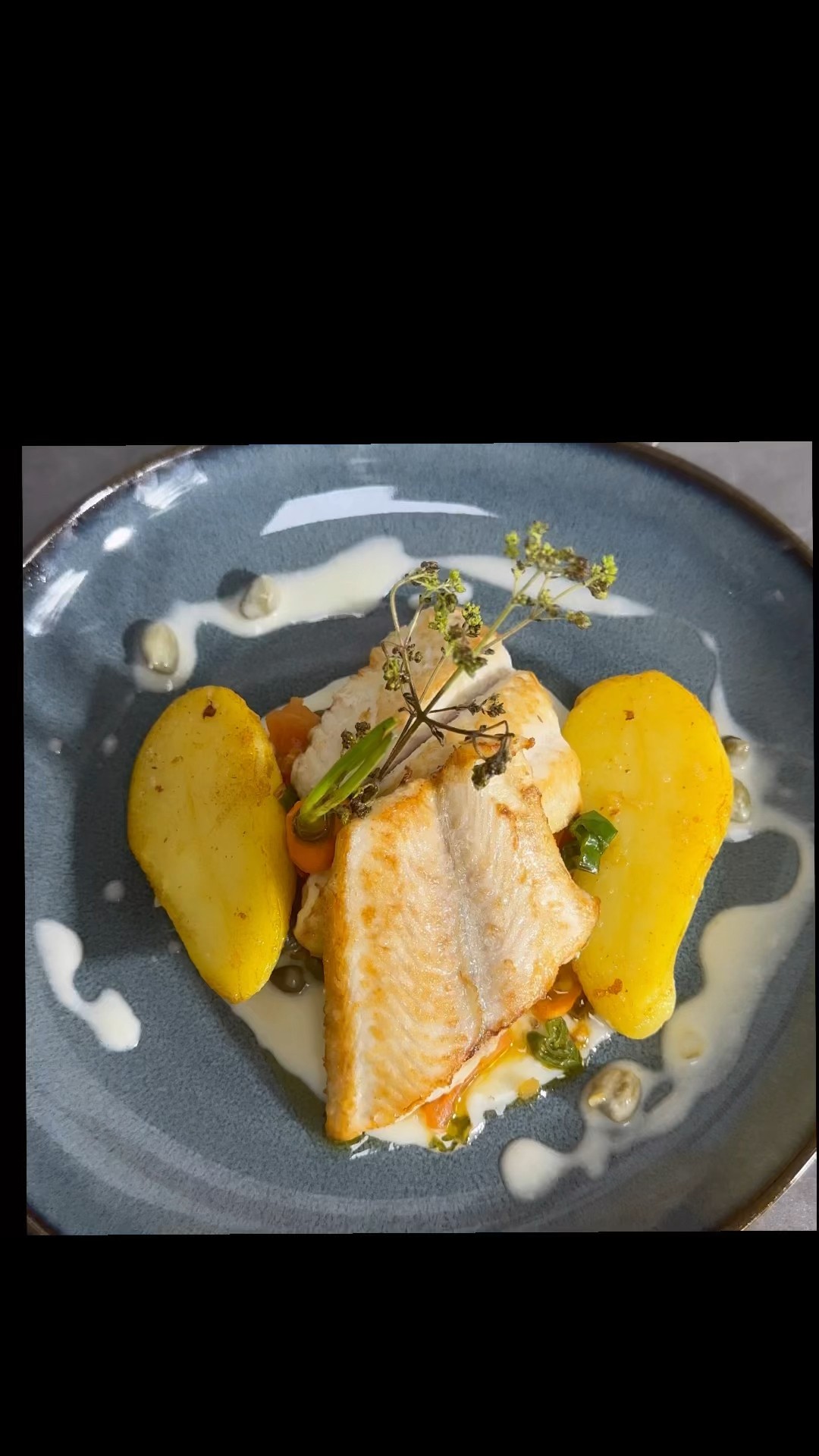 Genuss des Tages ️perfektes Pangasiusfilet mit Kapernsauce ...