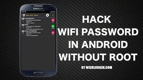 HOW TO HACK WIFI PASSWORD ON ANDROID PHONE(100%WORKING)