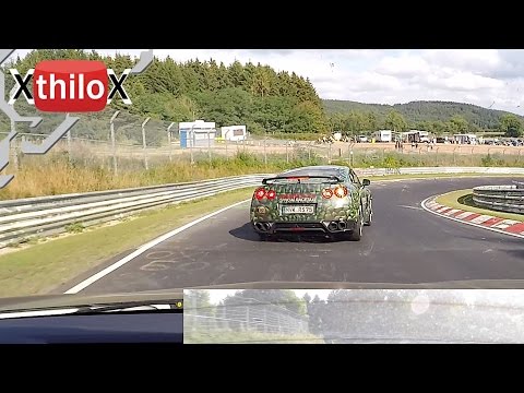 Following the Nissan GT-R Godzilla Ringtaxi on the Nürburgring Nordschleife