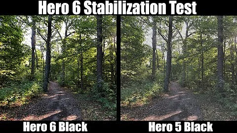 GoPro Hero 6 vs Hero 5 Stabilization Test