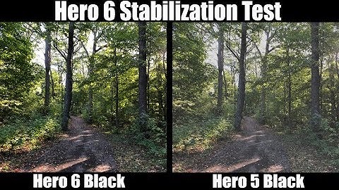 GoPro Hero 6 vs Hero 5 Stabilization Test