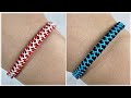 Como hacer una pulsera de hilo friendship fácil👍 | Easy Bracelet | Pulseras de Moda✔️