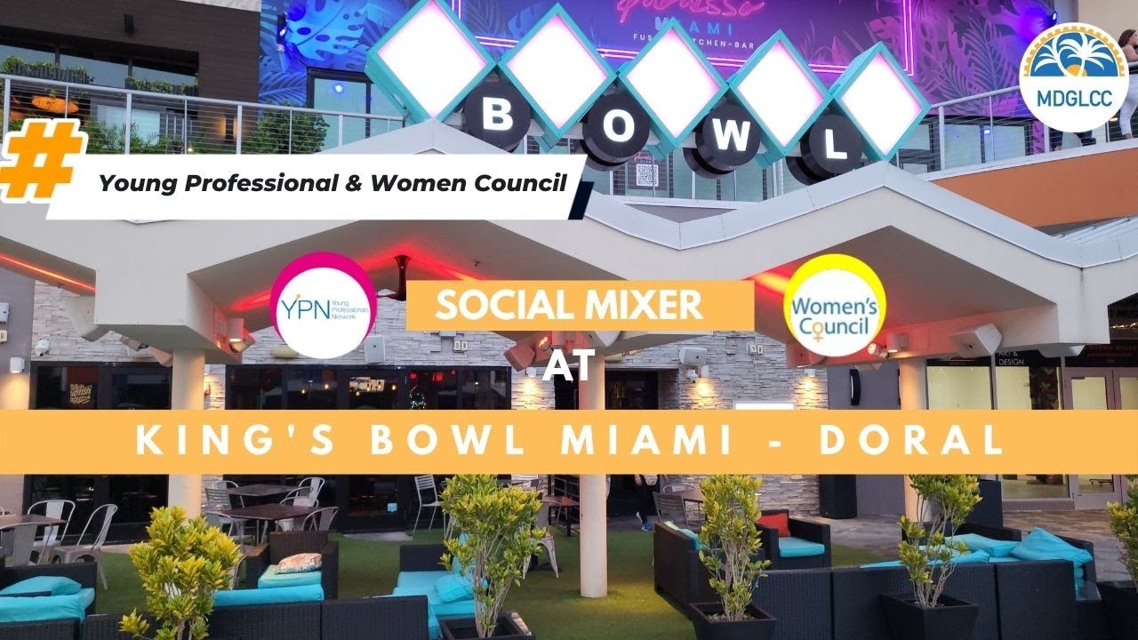 YPN & the WEC Social Mixer at King's Bowl Miami Doral
