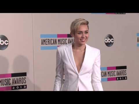 Miley Cyrus Red Carpet Fashion - AMAs 2013