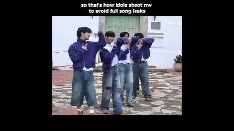 so this is how TXT filmed love language without it getting leaked 😭