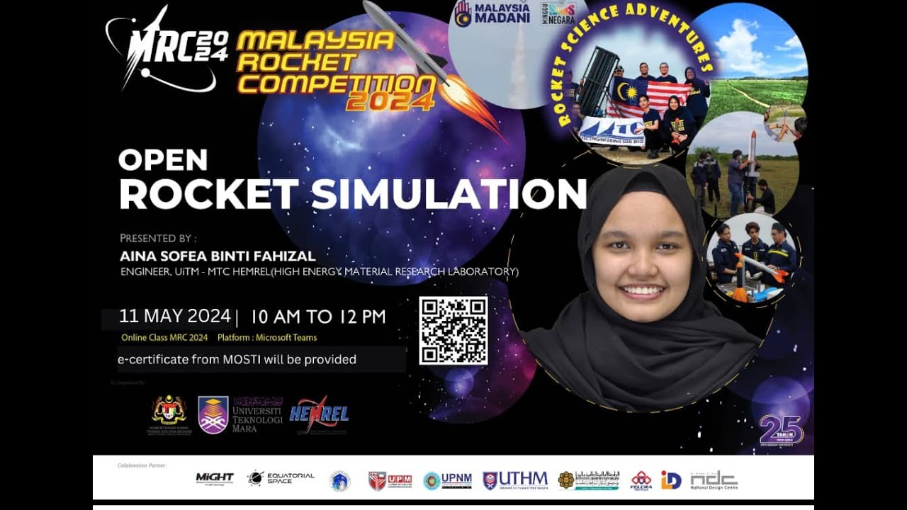 Workshop 3 (MRC 2024) : Open Rocket Simulation - YouTube