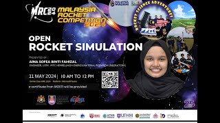 Workshop 3 (MRC 2024) : Open Rocket Simulation
