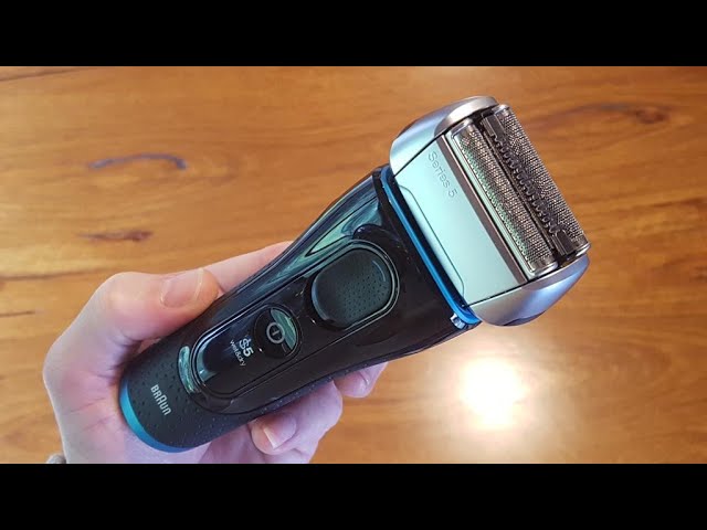 BRAUN Series 5 Shaver Model 5190cc with Clean&Charge System - Unbox and  Test. - YouTube