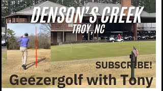 Featuring Denson's Creek, another very nice central NC public course!
