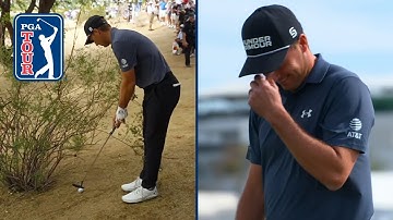 LEGENDARY Jordan Spieth par save at WM Phoenix Open