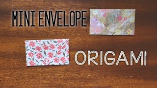 Mini envelope origami DIY letter