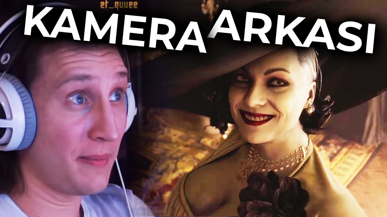 KAANFLIX | RESIDENT EVIL VILLAGE KAMERA ARKASI İZLİYOR ! (Lady Dimitrescu  Sahnesi)