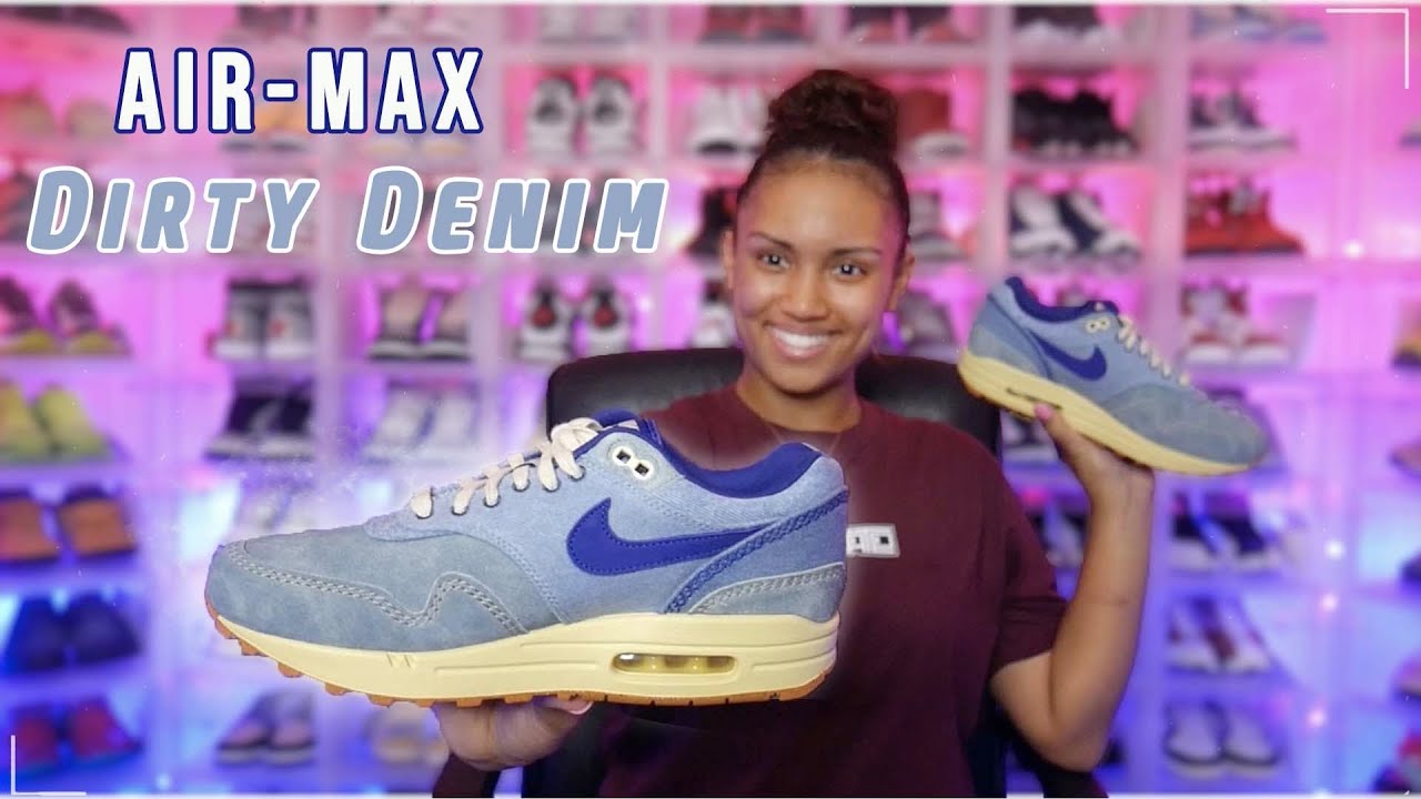 Why Didn’t These Sell Out ?! Air Max 1 Dirty Denim Review - YouTube