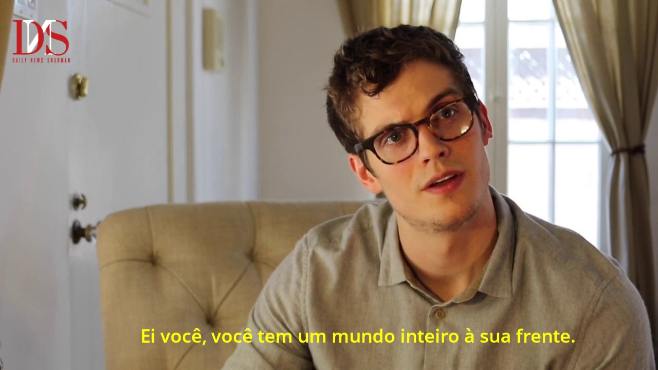 Daniel Sharman audição como Mr Lawrence (LEGENDADO)