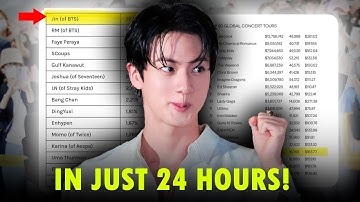 Jin BTS Breaks a World Record in the United States!