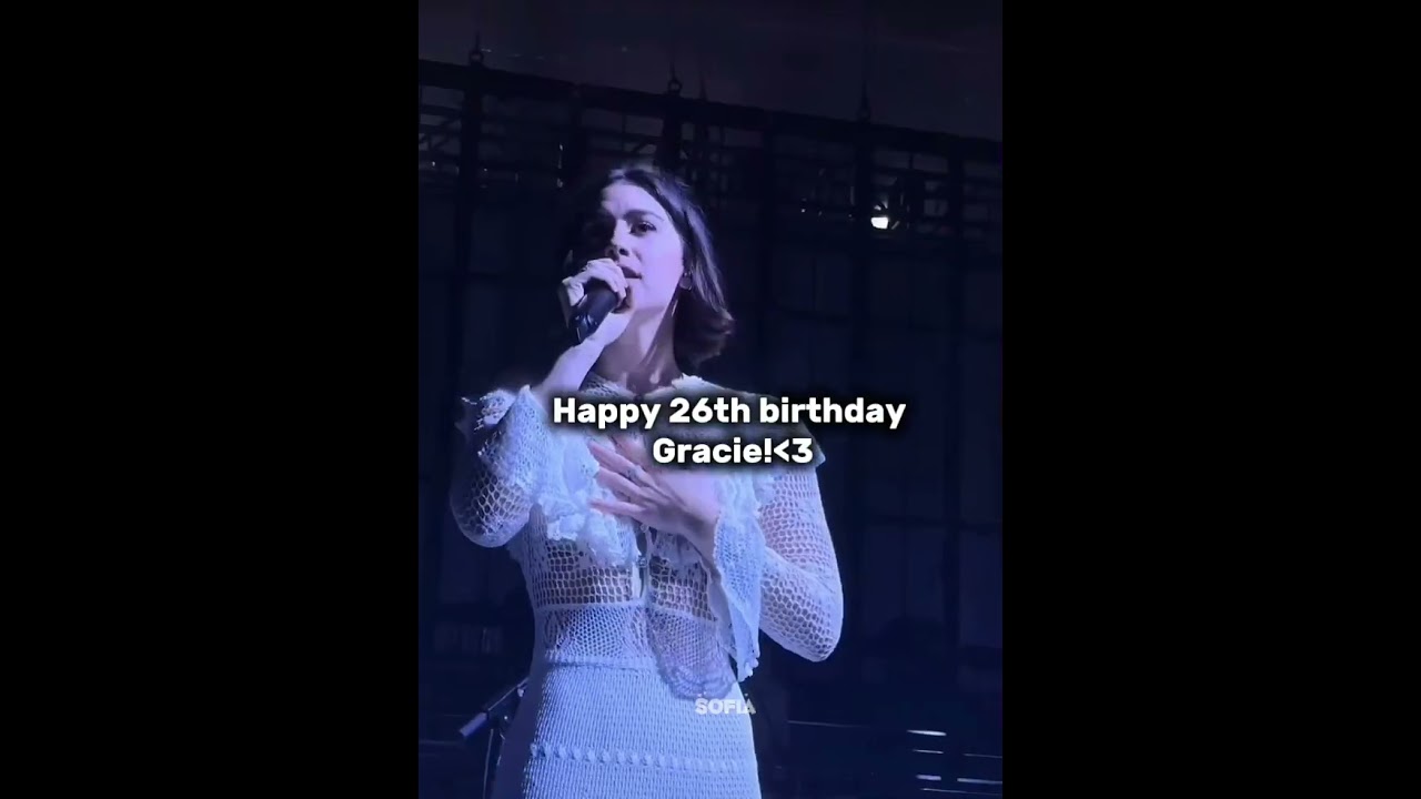 HAPPY BIRTHDAY GRACIE! || 