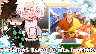 Hashiras react to Avatar: The last Airbender || Atla || Demon slayer kimetsu no yaiba 🌊🎴 || GCRV ||