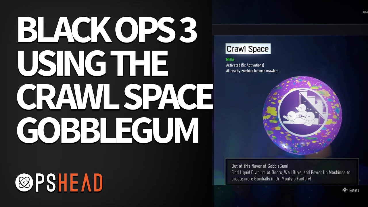 Daily Tip: Crawl Space GobbleGum