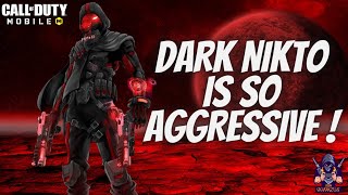 This Dark Nikto Skin Is A Beast Cod Mobile Solo Vs Squads
