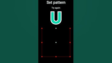 U pattern lock #short #shortday #pattern #passward