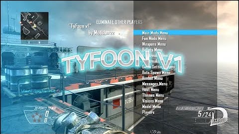 [PS3] TyFoon V1 Black Ops 2 GSC Mod Menu [1.19] [DOWNLOAD]