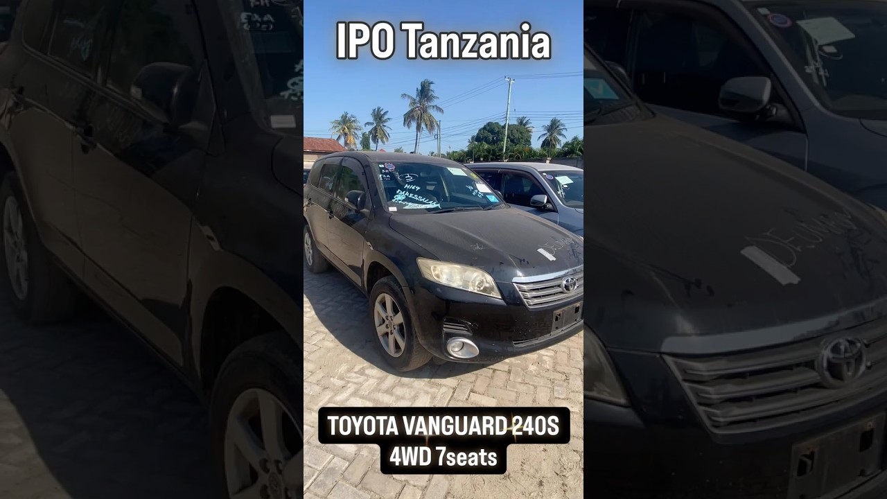 Toyota Vanguard 2008 Black