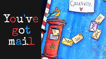 Art journal page with latest Signature Collection release from Art by Marlene