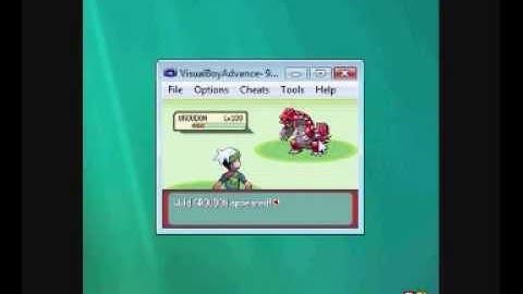 Pokemon Emerald Fun With Gameshark (Part 1)