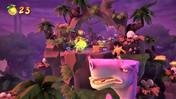 Crash Bandicoot 4: Dino Dash - All Boxes & Hidden Gem Location