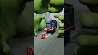 Ridiculous Cars Crossing Coca-Cola Bollard & HULK'S HANDS | BeamNG.Drive
