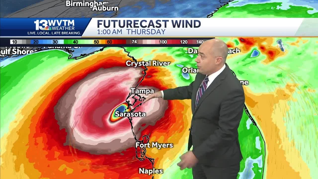 Extremely powerful Category 5 Hurricane Milton will make landfall in ...