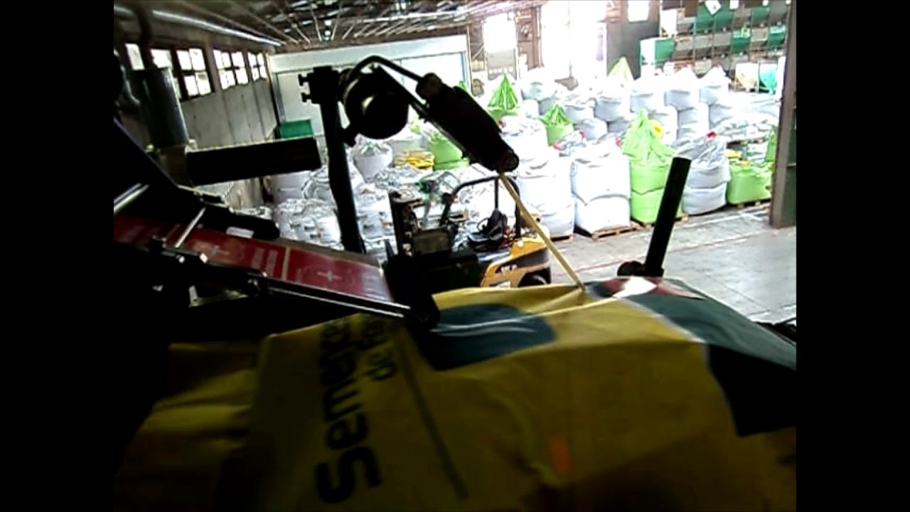 GETIK 40 Dépose sur sac sur convoyeur de palettisation