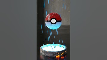 3D Animated Poke Ball Animation in Blender.