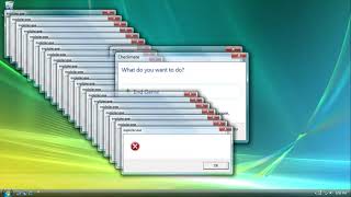 Windows Vista Crazy Error (PREVIEW)