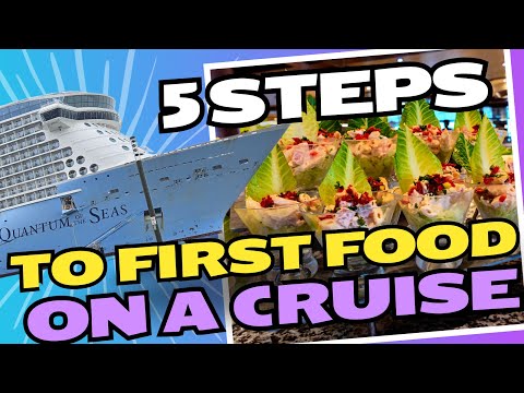 5 Steps to First food for first time cruisers on Day 1 of a cruise Video Thumbnail