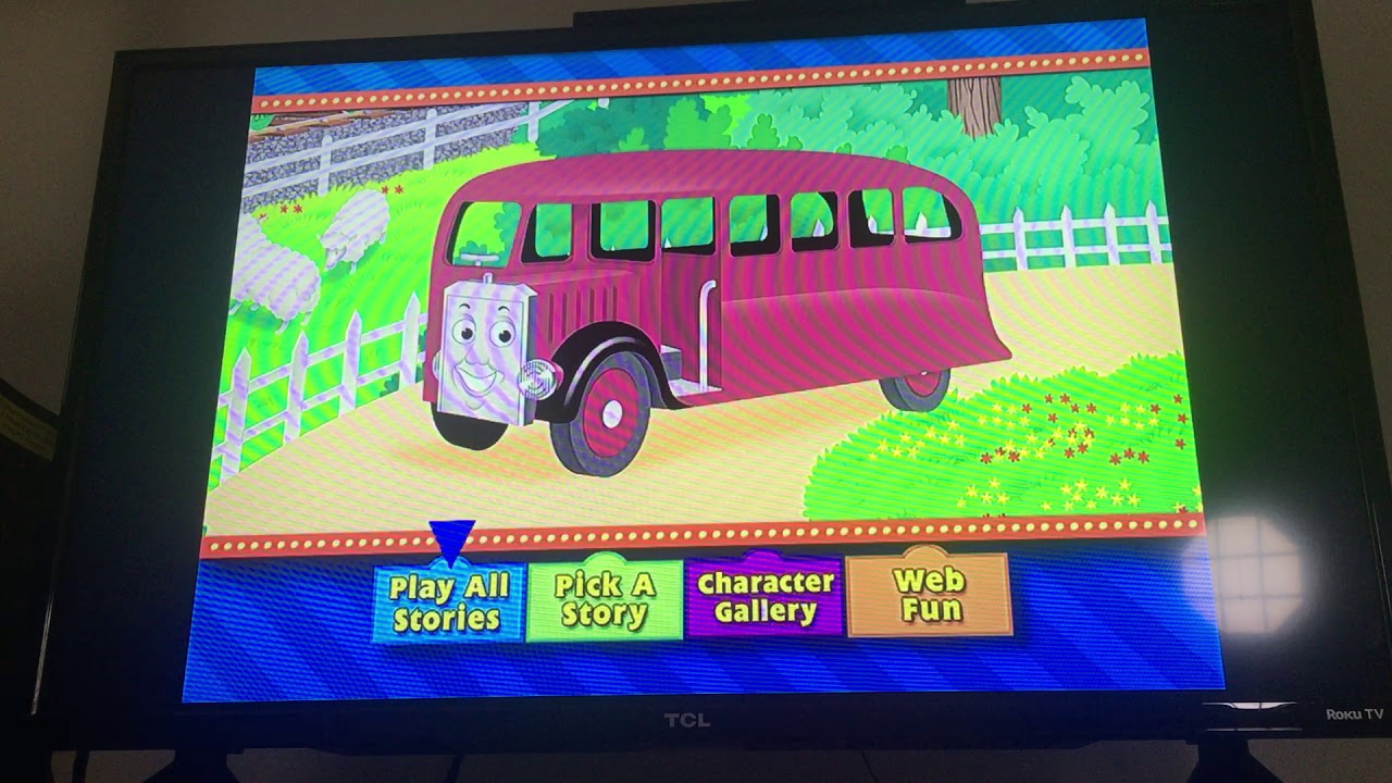 Thomas & His Friends Help Out DVD Menu Walkthrough