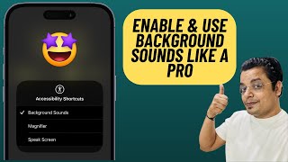 How to Enable & Use Background Sounds on iPhone & iPad by 360 Reader 15 views 1 day ago 3 minutes, 3 seconds