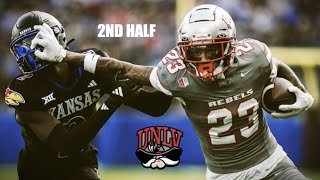 UNLV Offense vs Kansas Defense 2ND HALF - CFB Week 3 2024