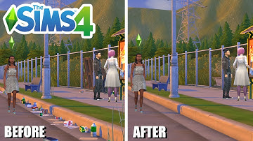 How To Remove The Trash From The City (Eco Lifestyle Cheat) - The Sims 4