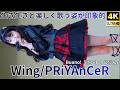 【4K/60p】Wing/PRiYAnCeR(Japanese idol singer and Dancer Wing)「2026年初野外ライブ」Aブロック 2026年3月15日(日)