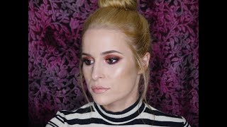 Valentines Date Night Makeup Tutorial Feat. Violet Voss Hashtag Palette
