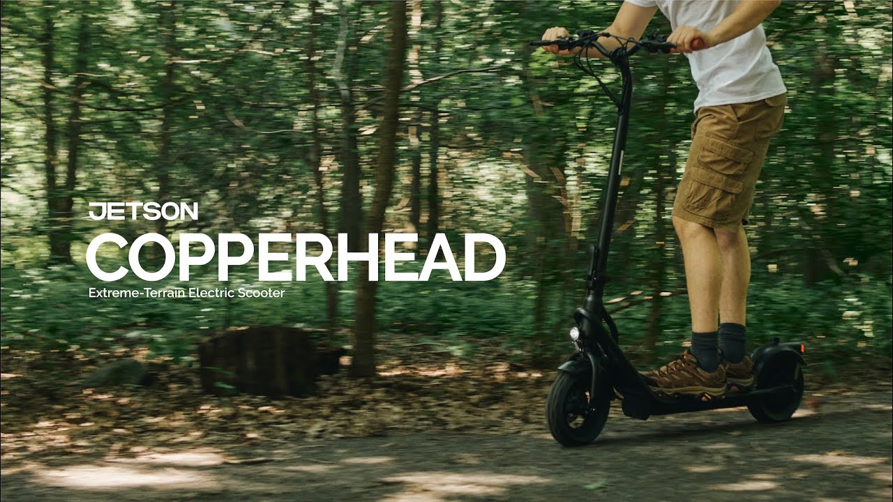 Jetson Copperhead Extreme-Terrain Electric Scooter